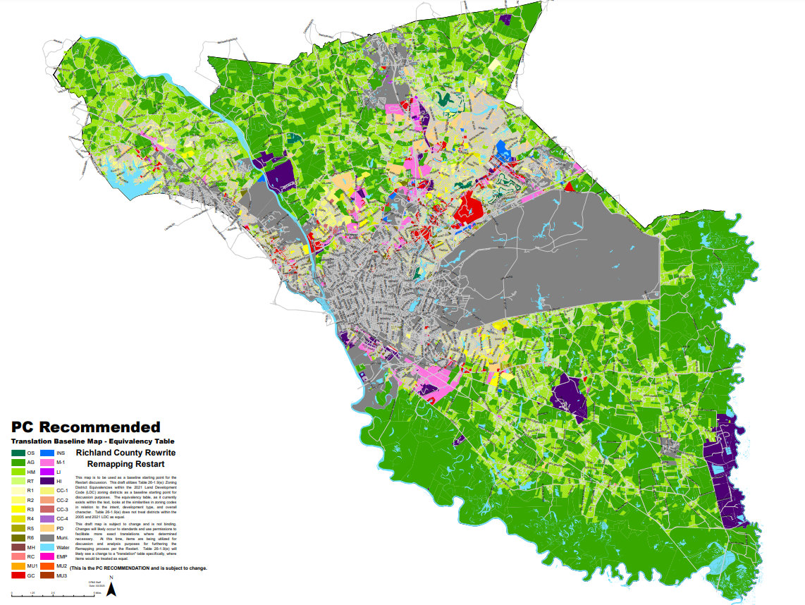 Richland County Sc Map Ailina Laurette